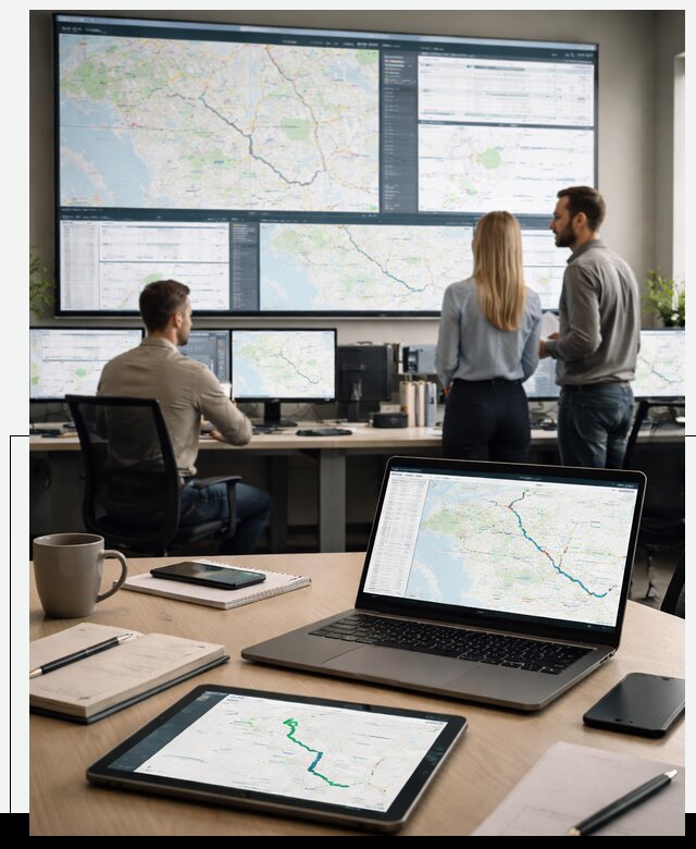 Трекинг грузов и Fleet Management, мониторинг автопарка в Карасуке