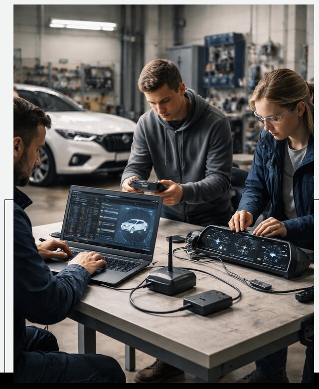 Разработка Connected Car и ПО для автопрома в Карасуке