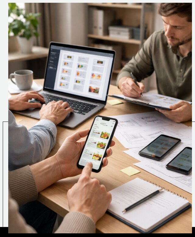 Разработка мобильного приложения торговой сети в Карасуке