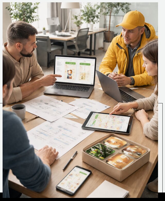 Разработка агрегатора доставки еды в Карасуке от 15236 р., АвикейКск